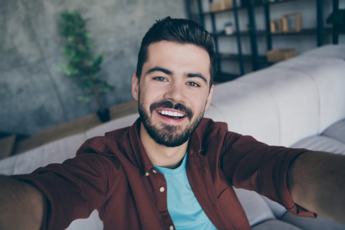 Selfie of a man with a beard