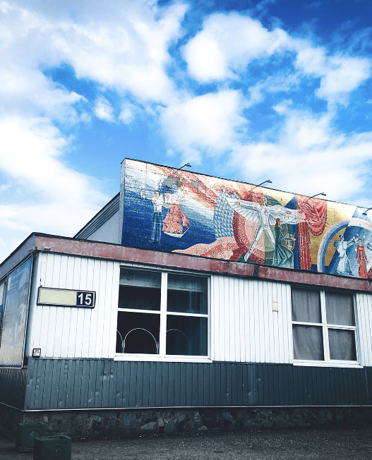 shiny prints outdoor metal print