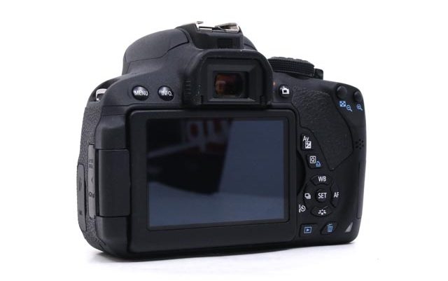 used canon eos rebel t5i back